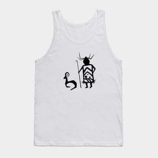 Shepherd Cave Person Tank Top